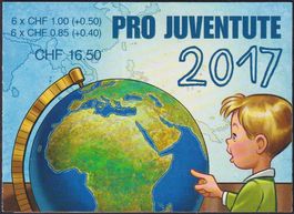 2017: Pro Juventute 66 (Markenheft): postfrisch ** Kat: 45.-