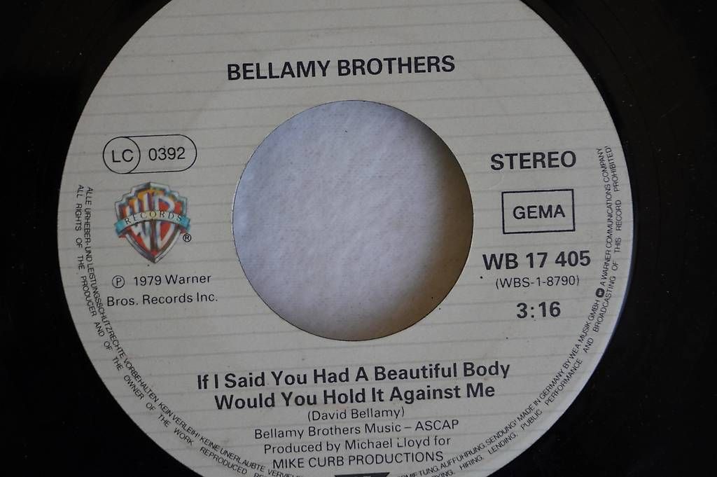 Dischi in vinile: Bellamy Brothers Single – Usato da Kräiligen venduto da bero65