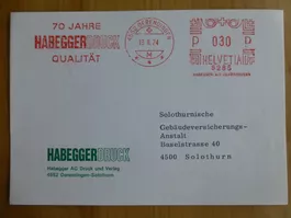 Derendingen, Habeggerdruck 1974