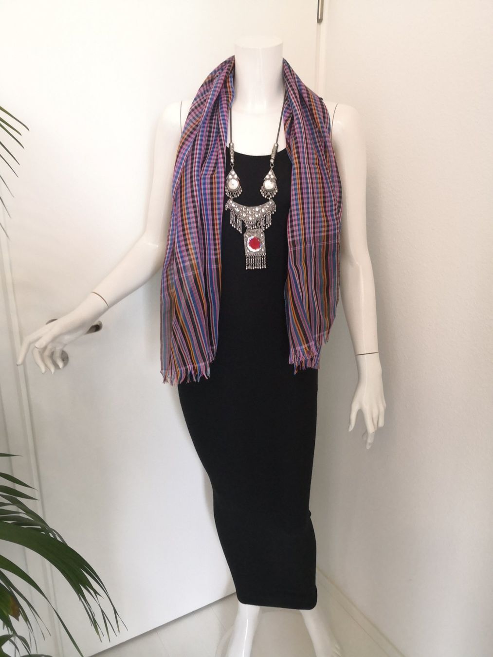 Foulards, Tücher & Schals: 🤩VICHY SCHAL MULTIFARBIG NEU – Neu (gemäss Beschreibung) aus Olten von Naja-Twins-Twins 9