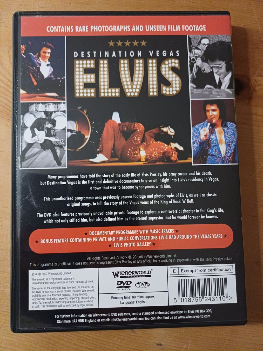 Tutti i DVDs: Elvis Presley: Elvis - Destination Vegas – Usato da Jona venduto da Rreto71 1