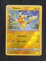 Pokemon Pikachu Hidden Fates Reverse Holo near Mint
