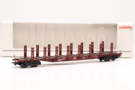 Märklin 47717 DB Holz Rungenwagen, H0