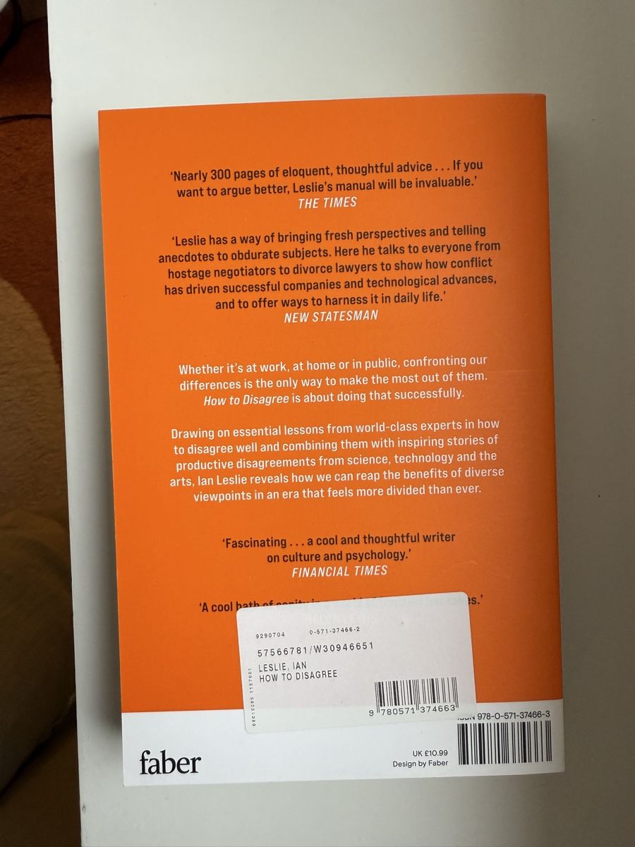 Libri: How to Disagree - Lessons on Productive Conflict – Usato da Bern venduto da Wil.Wayne 1