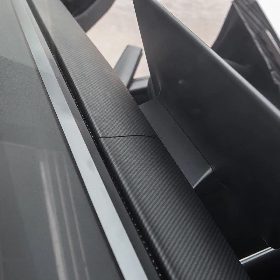 Tesla Alle Ersatzteile: Dashboardabdeckung 2-teilig Tesla Model 3/Y carbonoptik matt – Neu und originalverpackt aus Dietikon von e-car-shop.schweiz