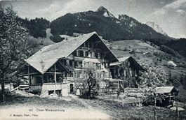 Ober - Weissenburg, Bauernhaus, Landwirtschaft, Moegle, Thun