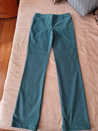 Pantaloni Dolce & Gabbana elasticizzati, colore verde acqua