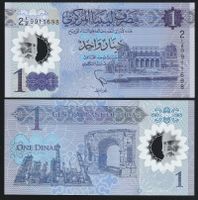 Libyen 1 Dinar UNC (2019)
