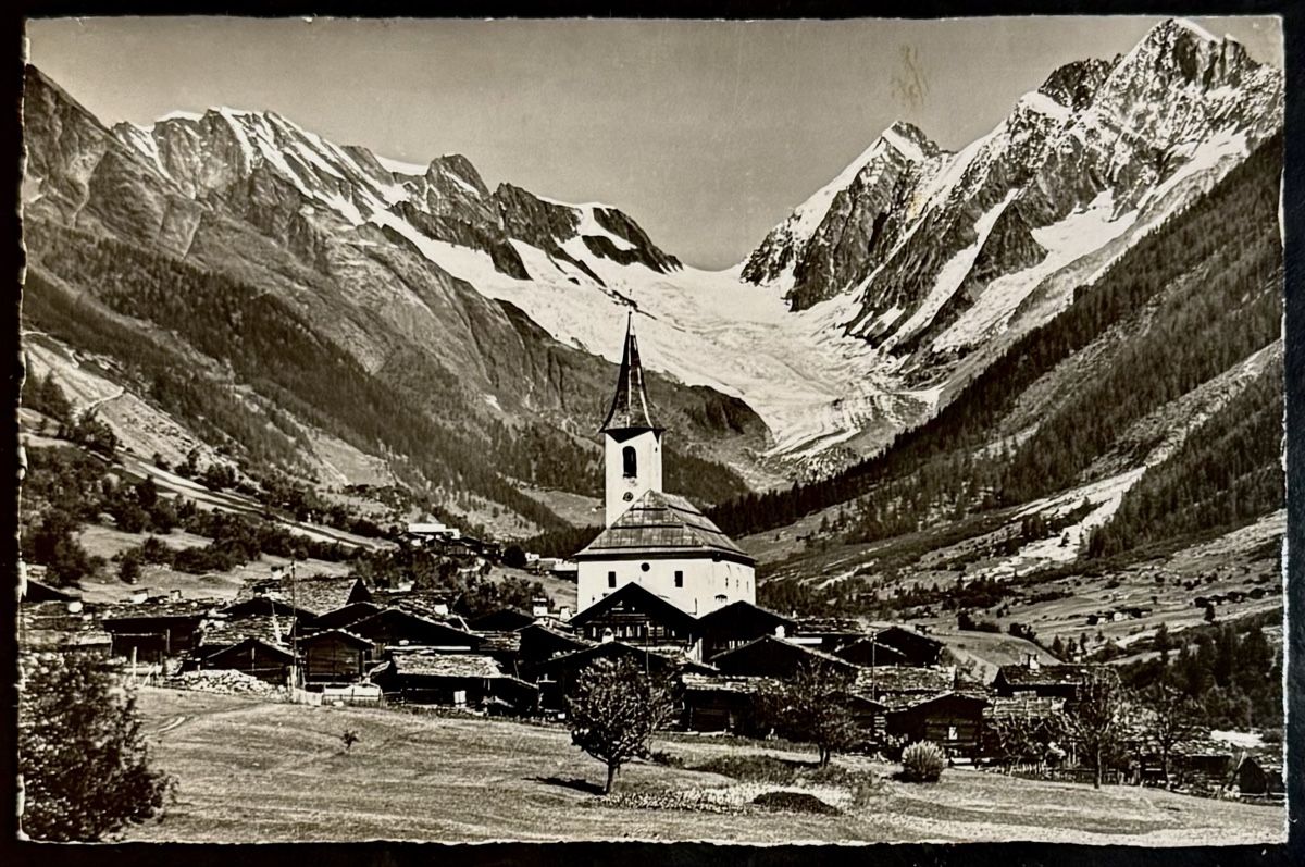 Cartoline postali: Foto-AK: KIPPEL im Lötschental, VS – Usato da Bern venduto da felberunderground