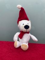 Plüschfigur Teddy Bär Santa Klaus Samichlaus ca 24cm