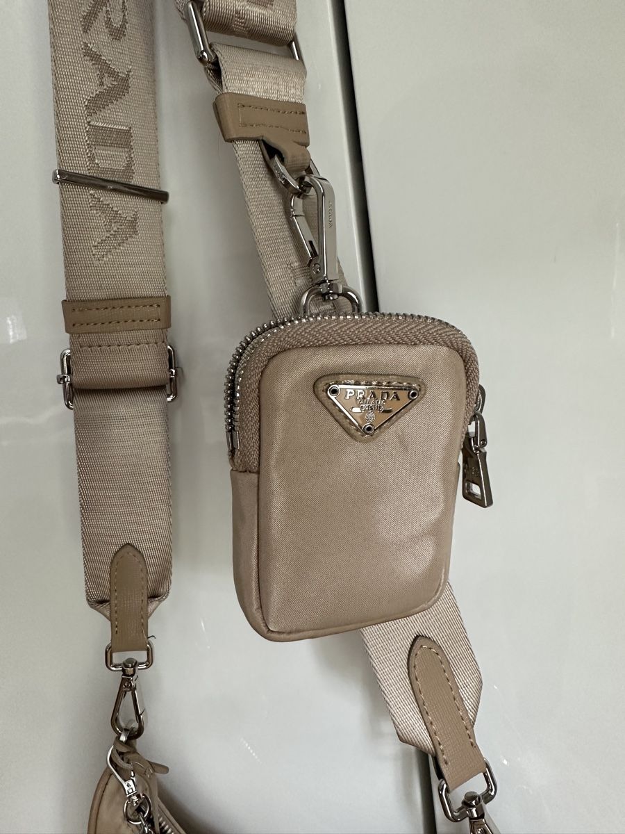 Prada Borse da donna: Original Prada Tasche Beige mit Etui  – Usato da Perlen venduto da H.Spa 2