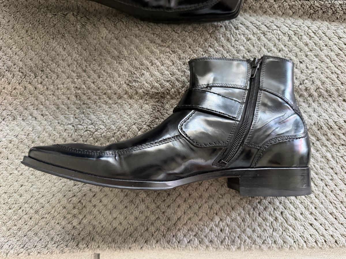 Scarpe da uomo: Bottines cuir noir unisexe taille 41 – Nuovo (secondo la descrizione) da Villaz-St-Pierre venduto da nob_6wsx 1