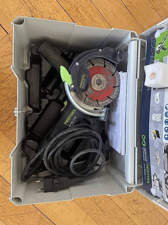 Festool Tutte le macchine: Festool DSC-AG 125 FH- Plus – Usato da Biel/Bienne venduto da Rafus 1