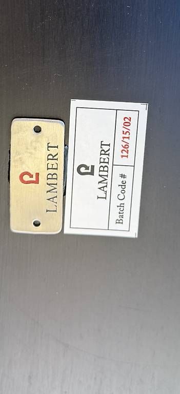 Lambert Panchine: Lambert Designer Objekt  Metallfinish – Usato da Schlieren venduto da djambaza 4