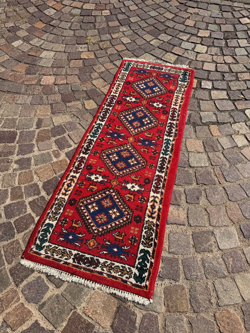 Tappeti: Orientteppich Teppich Läufer Perserteppich 160 x 57cm – Usato da Fislisbach venduto da chili2006