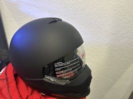 Motorrad Helm Bell Broozer Solid Solid Matte Black L