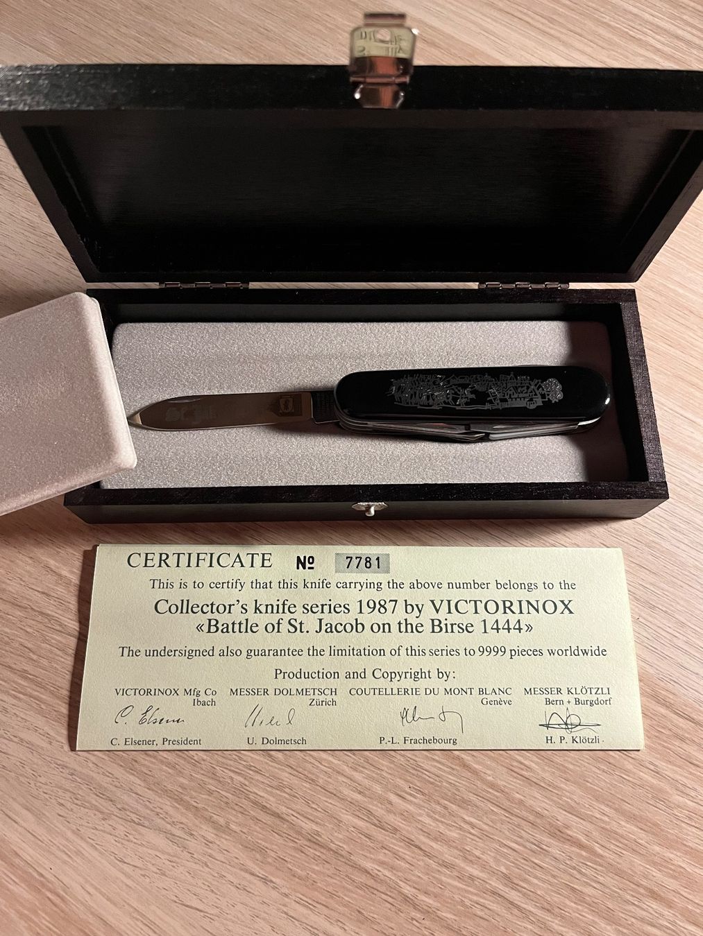 Coltelli tascabile: Victorinox Sammlermesser – Usato da Müswangen venduto da Bauer001 1