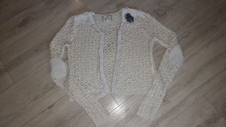 Leichte Desigual .Strickjacke, Creme, s