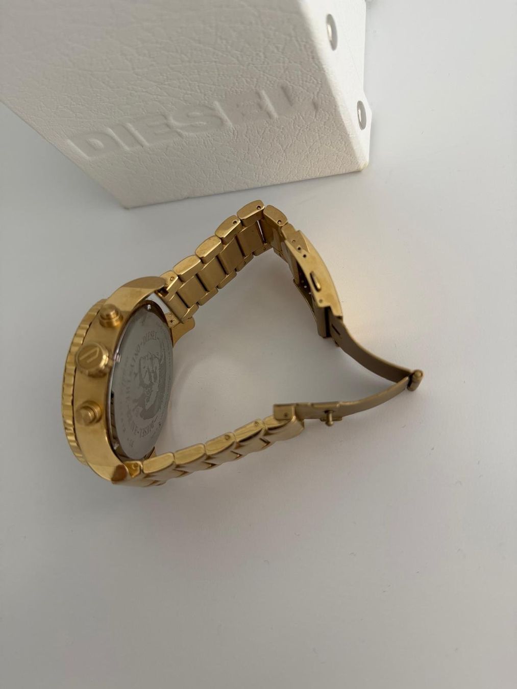 Diesel Armbänder & -reifen: Diesel Herrenuhr Gold – Gebraucht aus Zürich von oezkan57 3