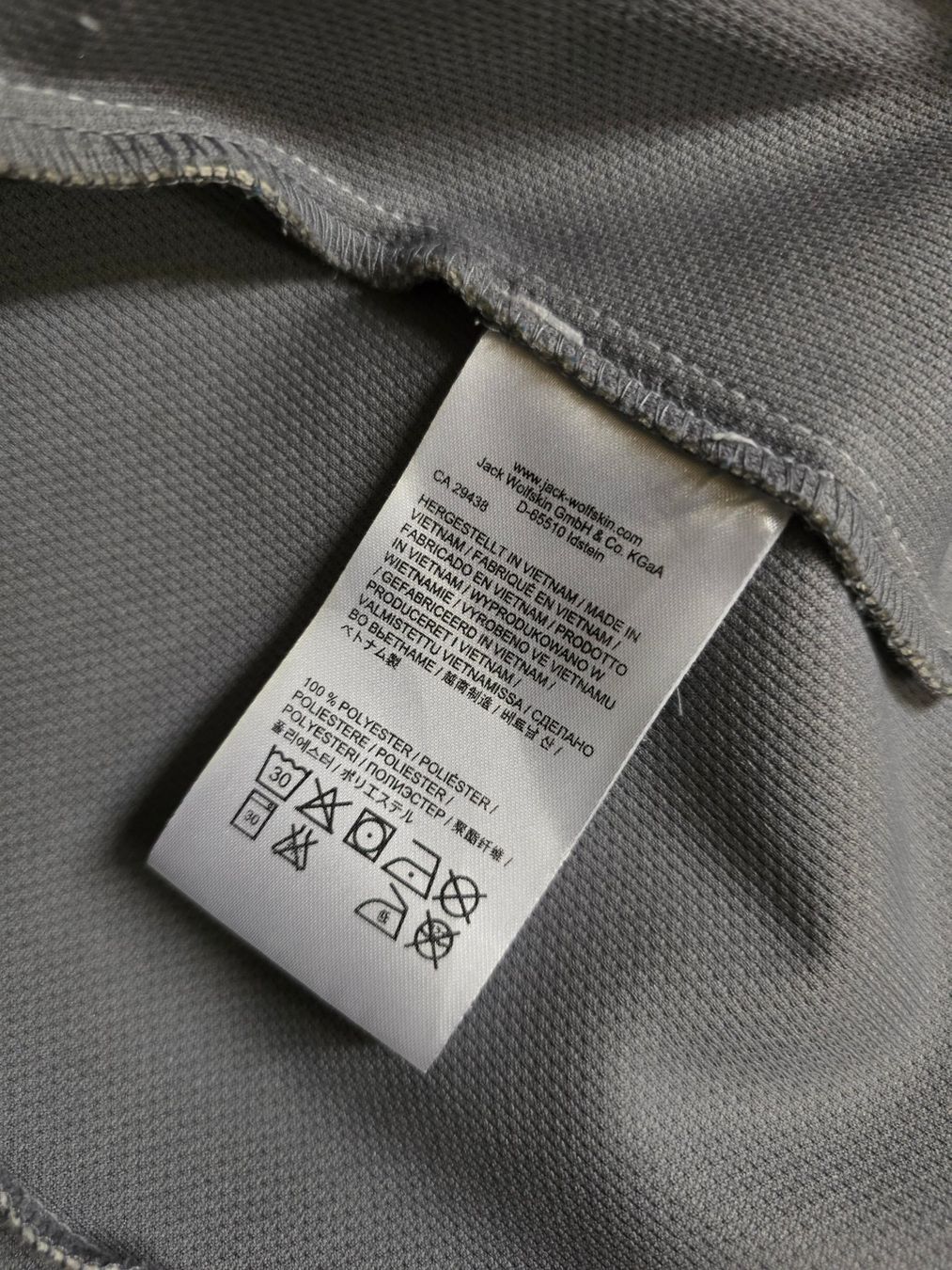 Jack Wolfskin Giacche: Kleidung: Jack Wolfskin Softshell Jacke, hellgrau, Grösse M – Usato da Romanshorn venduto da Rachacha 6