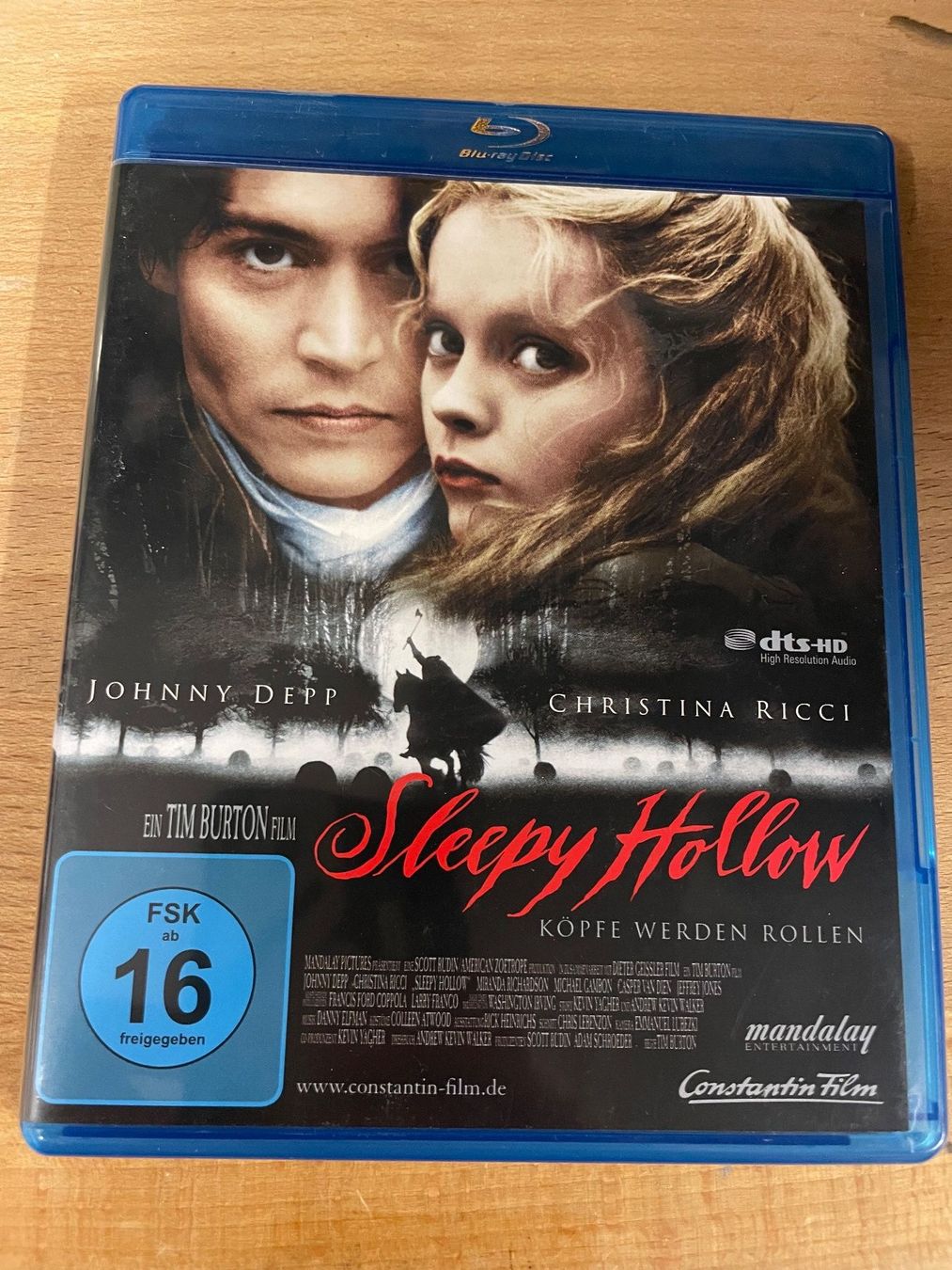 Alle DVDs: Sleepy Hollow (Blu-ray) – Gebraucht aus Eschen von 33shaggy33