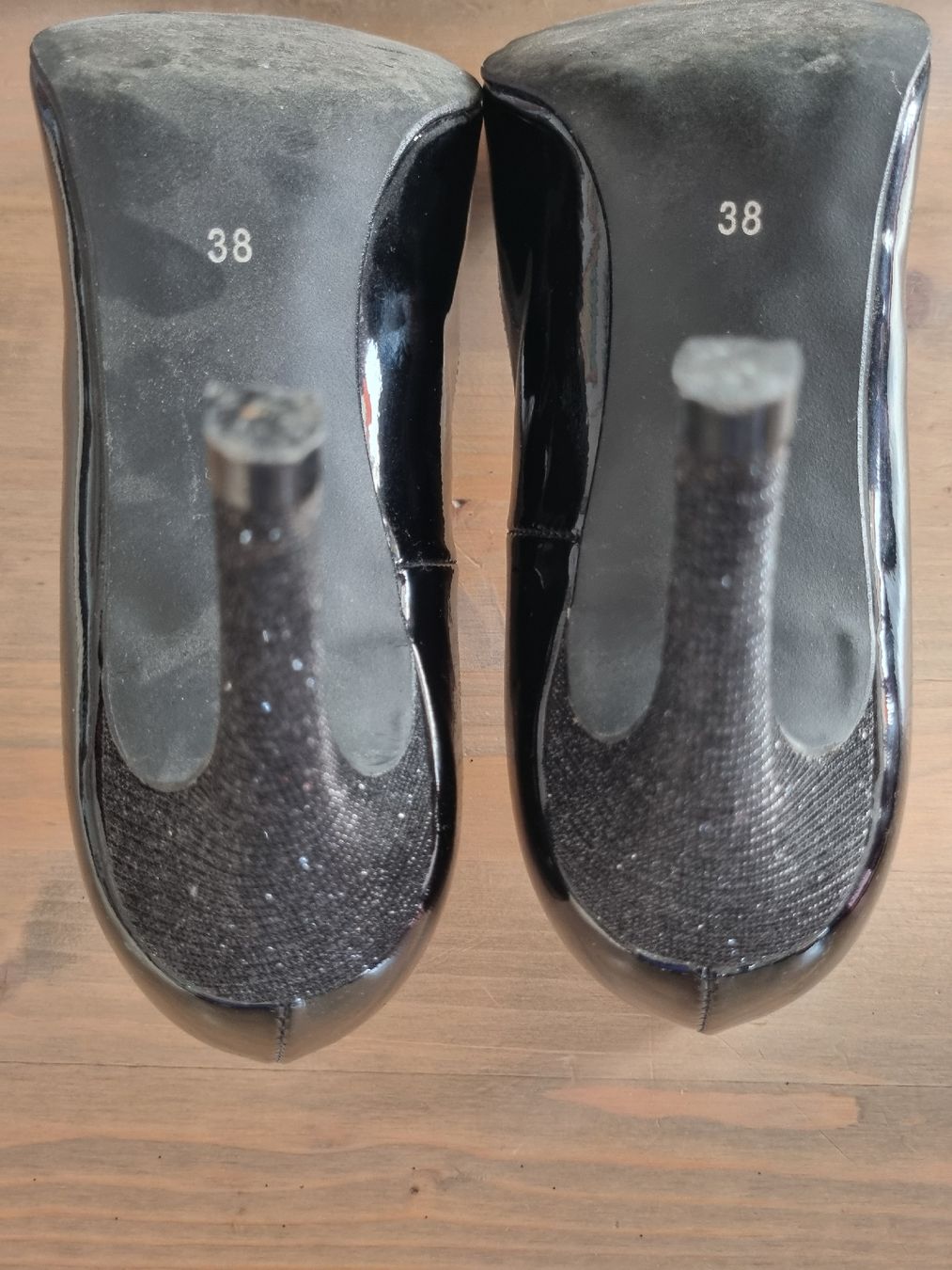 Scarpe da donna: Escarpins Adéquat,  Paris,  noirs vernis, pointure 38 – Usato da Grand-Lancy venduto da Evelyne010 8