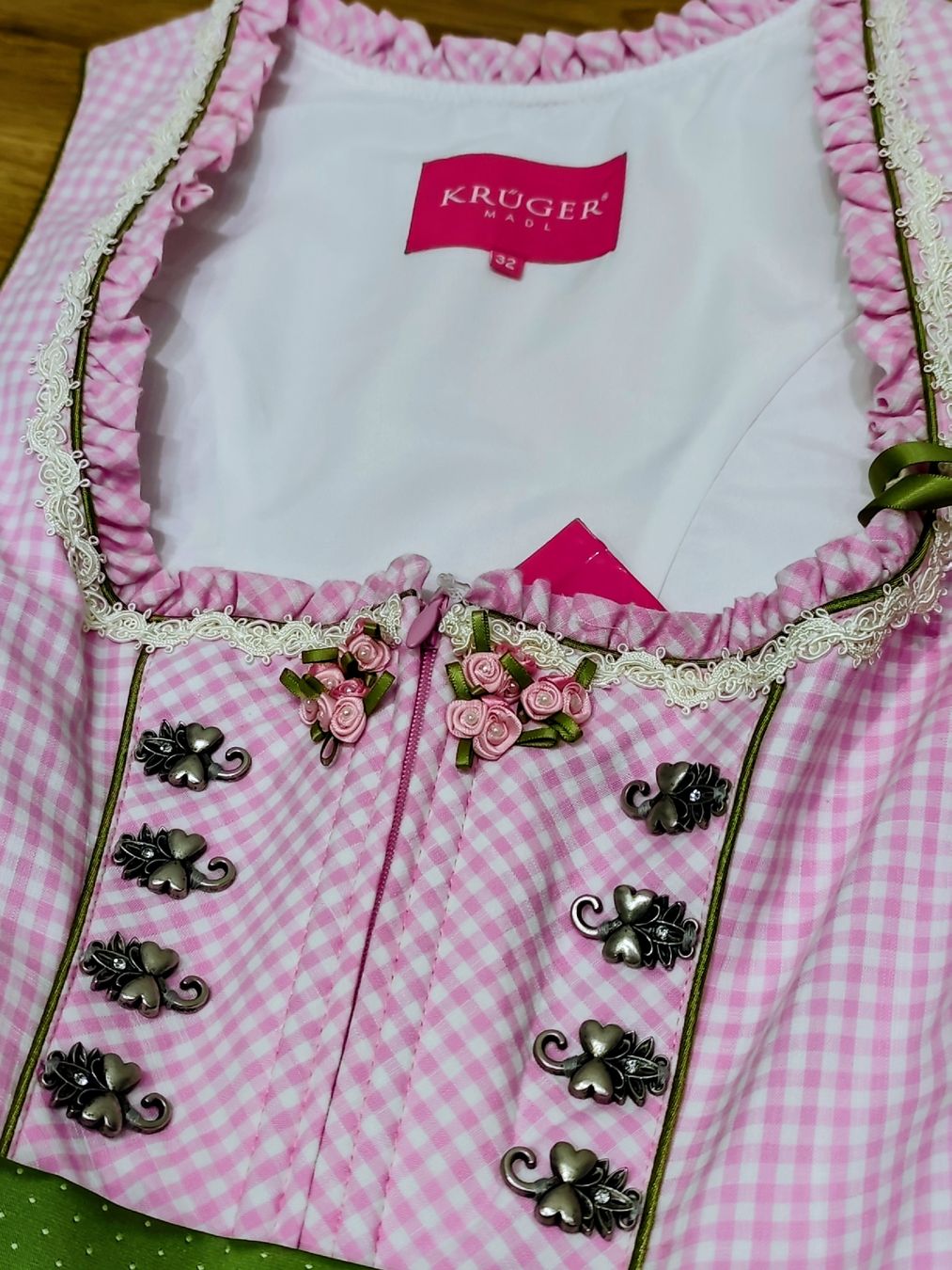 Krüger Vestiti: Dirndl Krüger, Grösse 32 (34) - NEU – Nuovo (secondo la descrizione) da Dussnang venduto da Rosenfee50 1