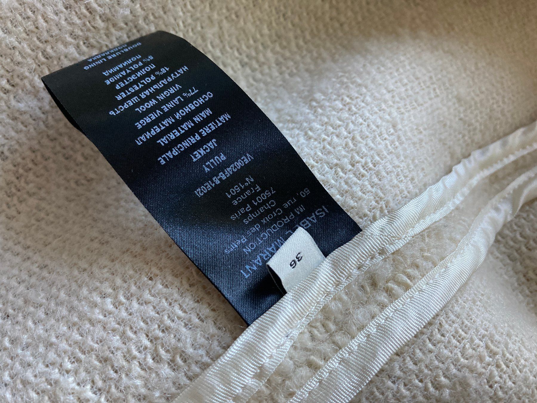 Isabel Marant Giacche: ISABEL MARANT Veste courte PULLY – Nuovo (secondo la descrizione) da buchillon venduto da violettebis 8