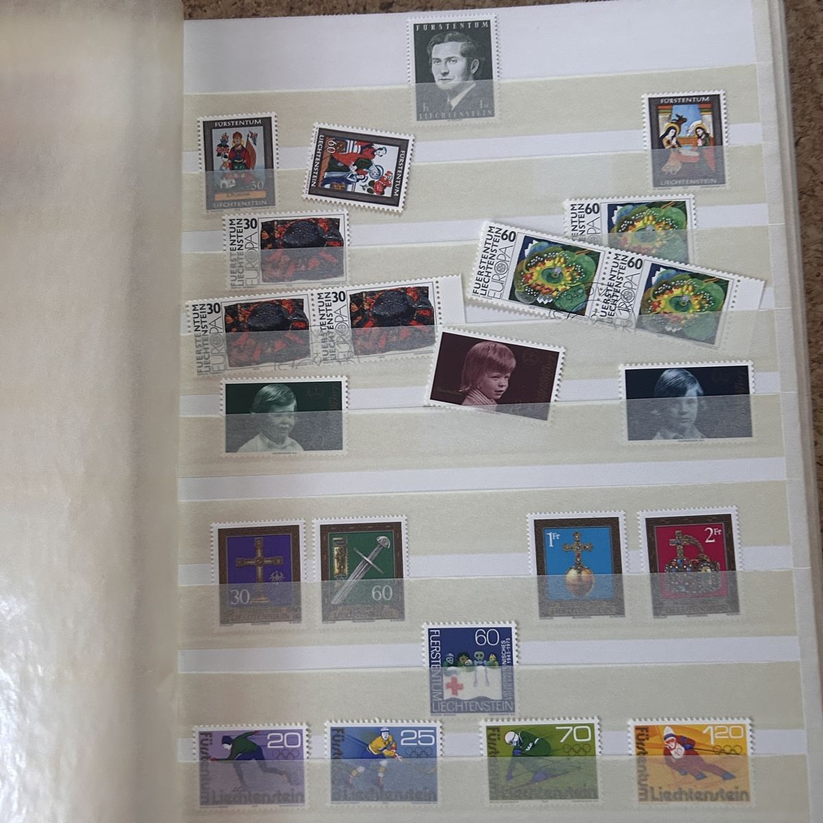 Tutti i francobolli: Briefmarken Liechtenstein - Guter Zustand! – Usato da Laufen venduto da belleskulptur 2