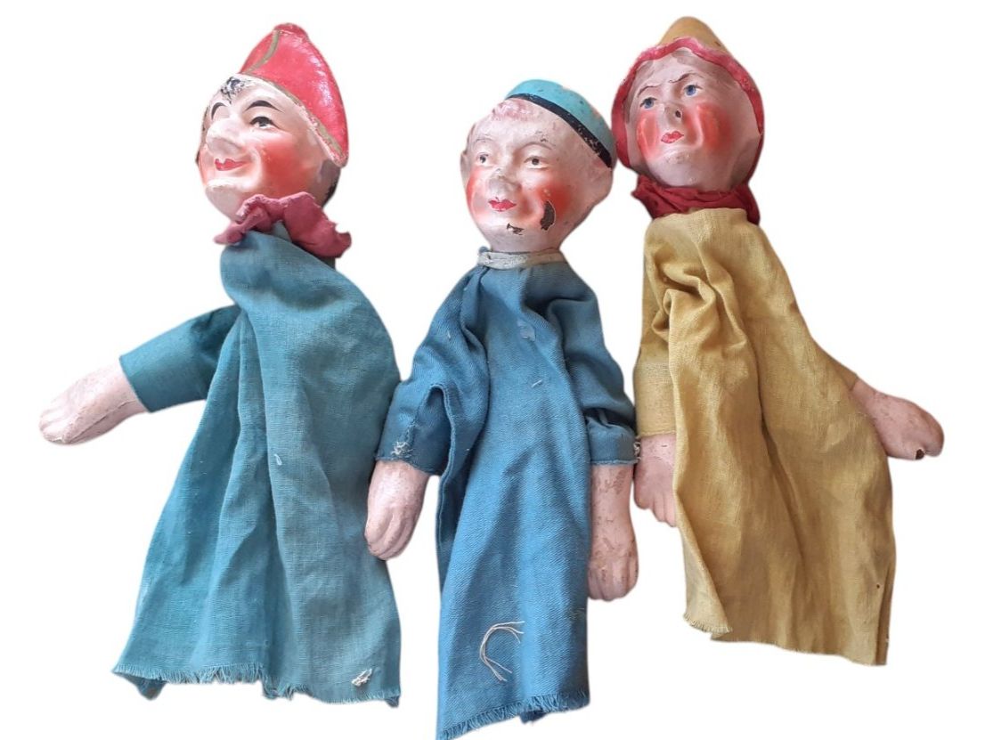 Spielzeuge: Kasperlefiguren - 3 Stück – Gebraucht aus Mörschwil von antiksalon 5