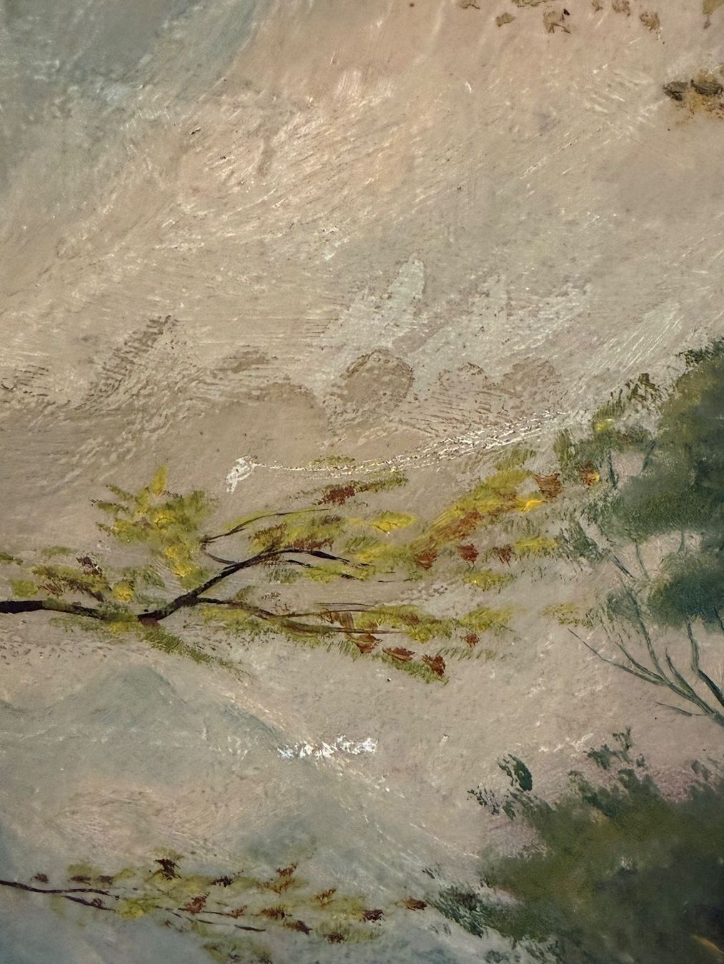 Tableaux: Ölgemälde Herbstlandschaft, gerahmt – D'occasion à Basel par PAUL_ART 4