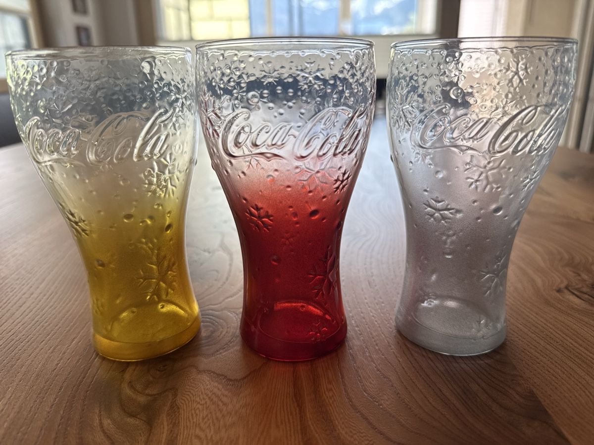 Coca-Cola Bicchieri: Coca cola Gläser Limit edition Burger King – Usato da Appenzell Steinegg venduto da Zloetzel_Toebeli