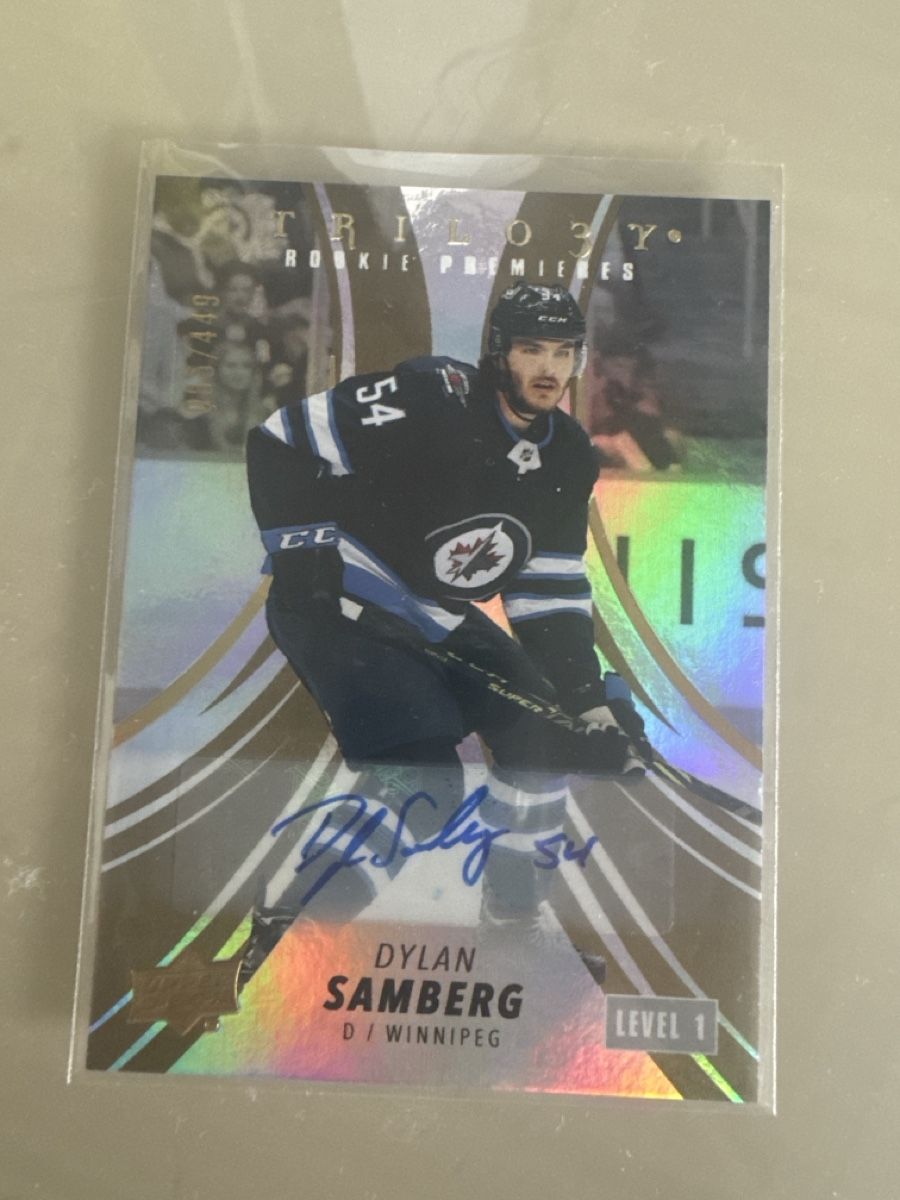 NHL Carte collezionabili: Dylan Samberg Signature /449 – Nuovo (secondo la descrizione) da Aarberg venduto da cyr_t6h5