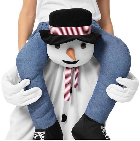 neues Huckepack-Kostüm Schneemann
