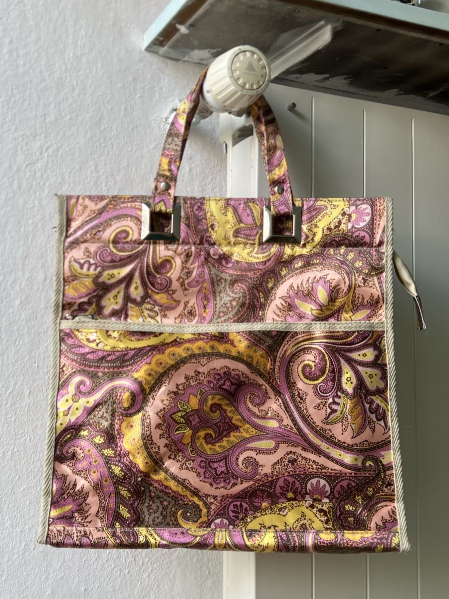 Borse da donna: Vintage Handtasche mit Paisley Muster – Usato da Riehen venduto da queesla 1