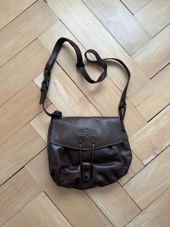 MARGELISCH - Leder Tasche dunkelbraun