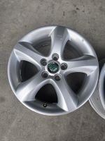 Skoda Alufelge 6Jx15H2ET43 5JO601025üA guter Zustand