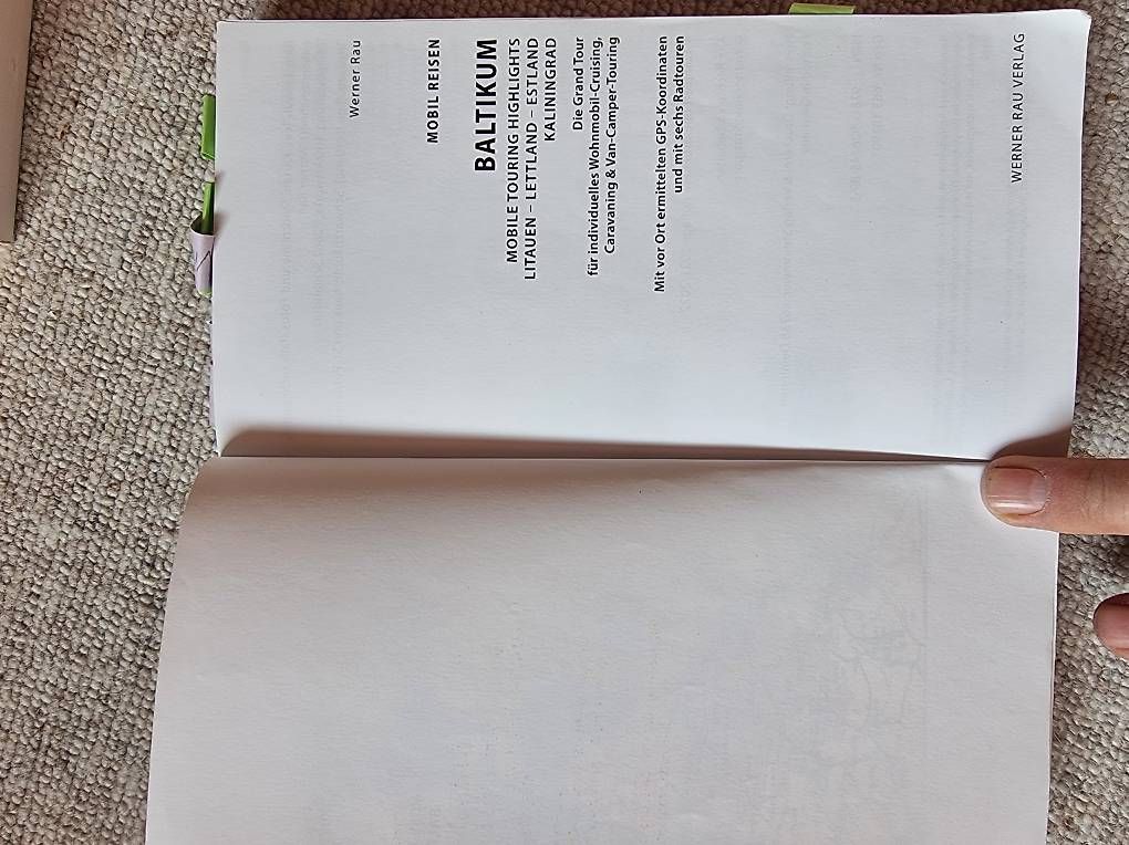Libri: Camper Reiseführer Baltikum – Usato da Dintikon venduto da anhodi 2
