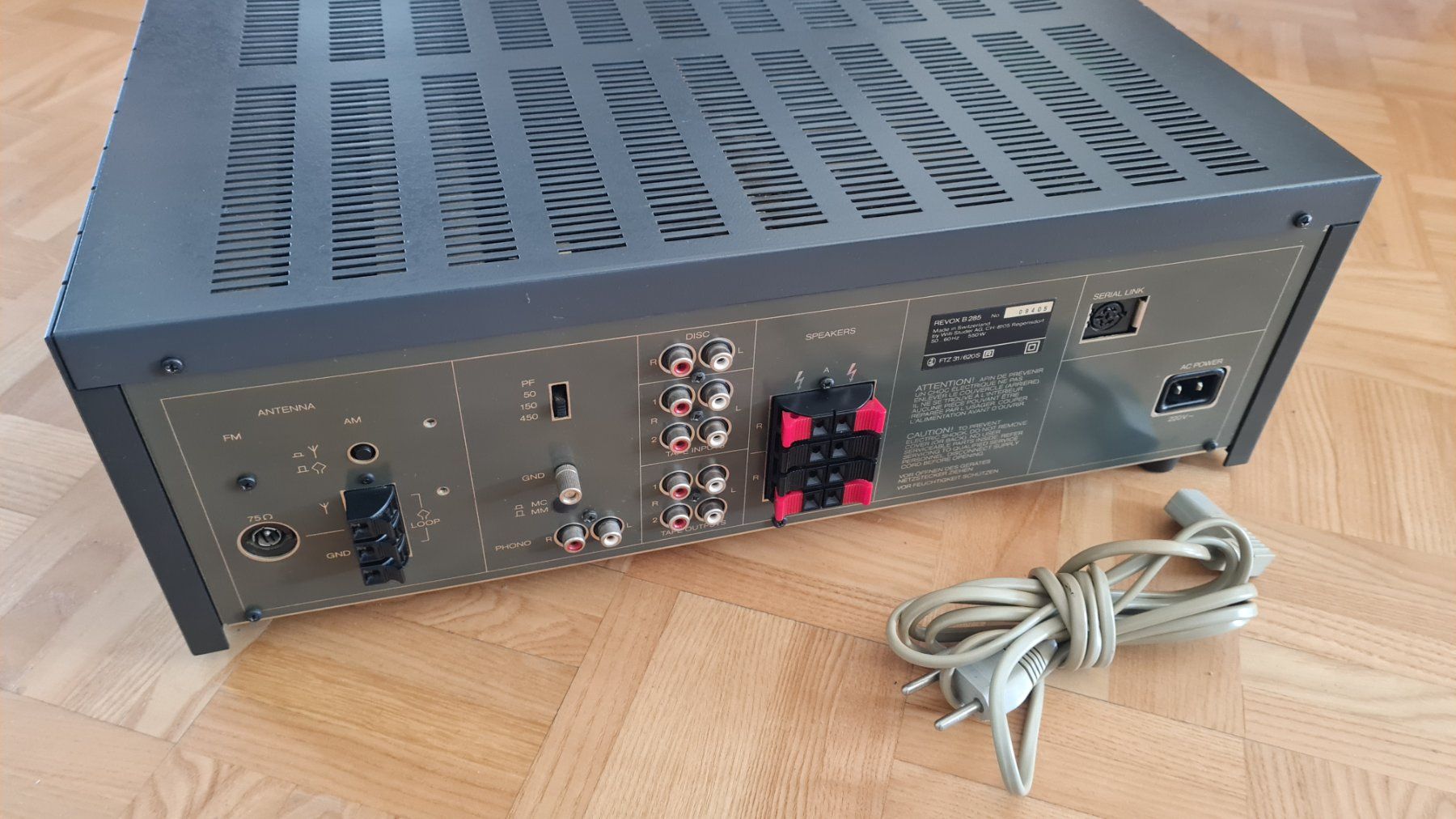 Revox Ricevitori: Revox B285 – Usato da Lustmühle venduto da Opossum82 2