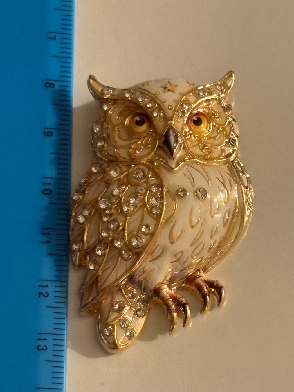Broschen & Nadeln: Luxus Elegante  Brosche Farbe: Gold/ blau – Neu (gemäss Beschreibung) aus Biel-Bienne von Roserosse13 3