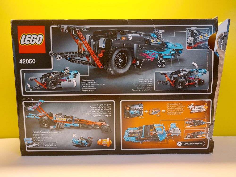 LEGO Technic Drag Racer 42050 - Komplett inkl. OVP und BA (Gebraucht ...