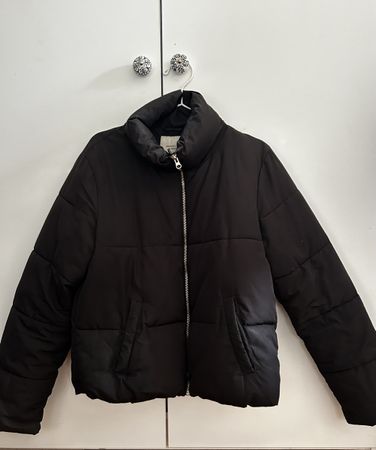 Schwarze Winterjacke von Jacqueline de Yong, Grösse M