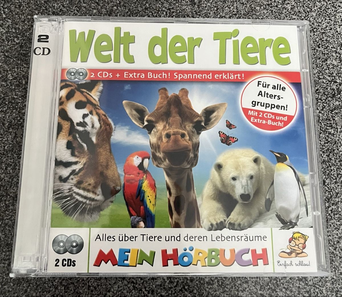 CD: 2 CDs: Welt der Tiere – Usato da Hünenberg See venduto da spartakus02