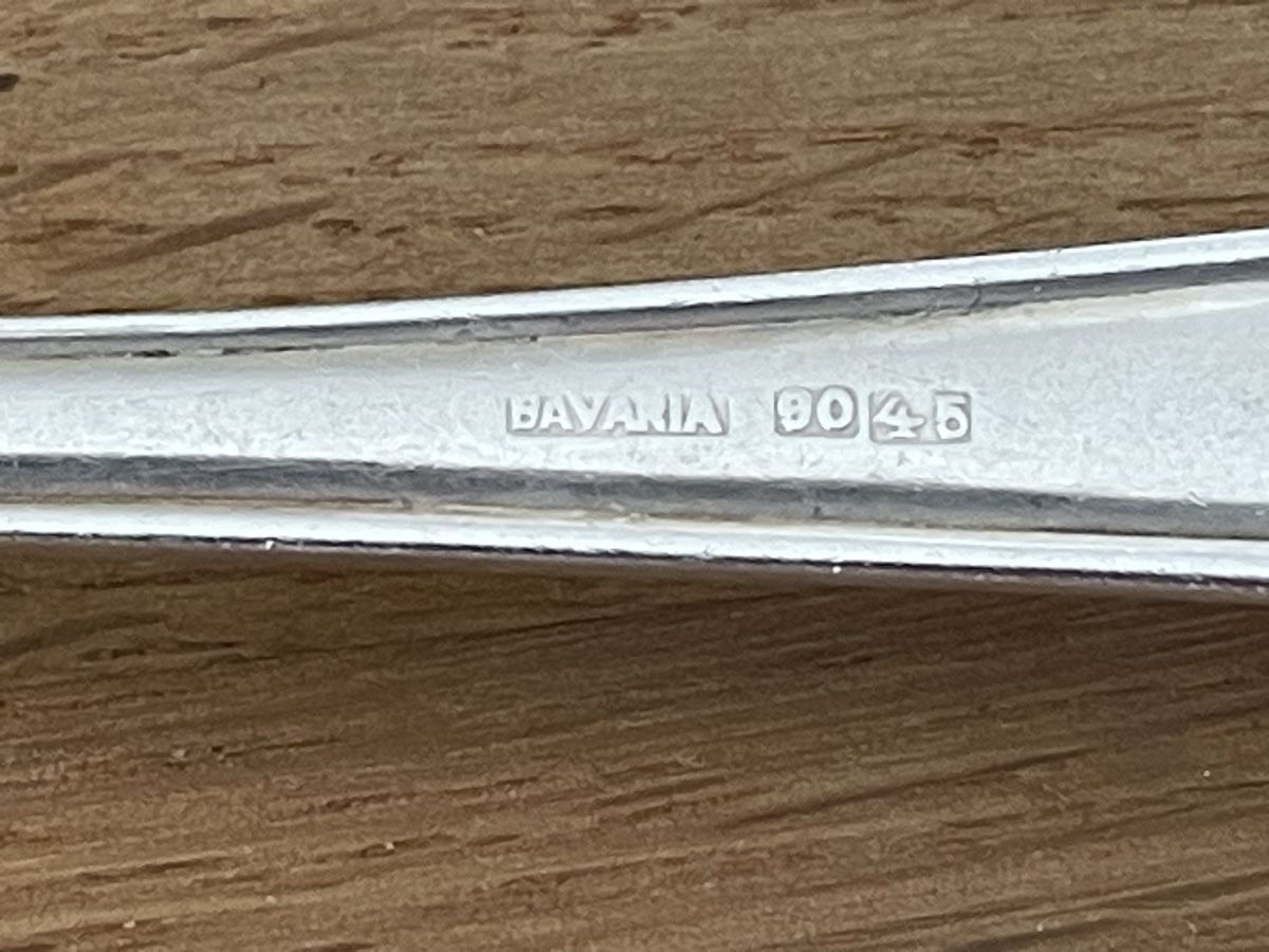 Bestecksets: 19 versilberte Gabeln Bavaria 90 45 – Gebraucht aus Elsau von isidobrany09 3