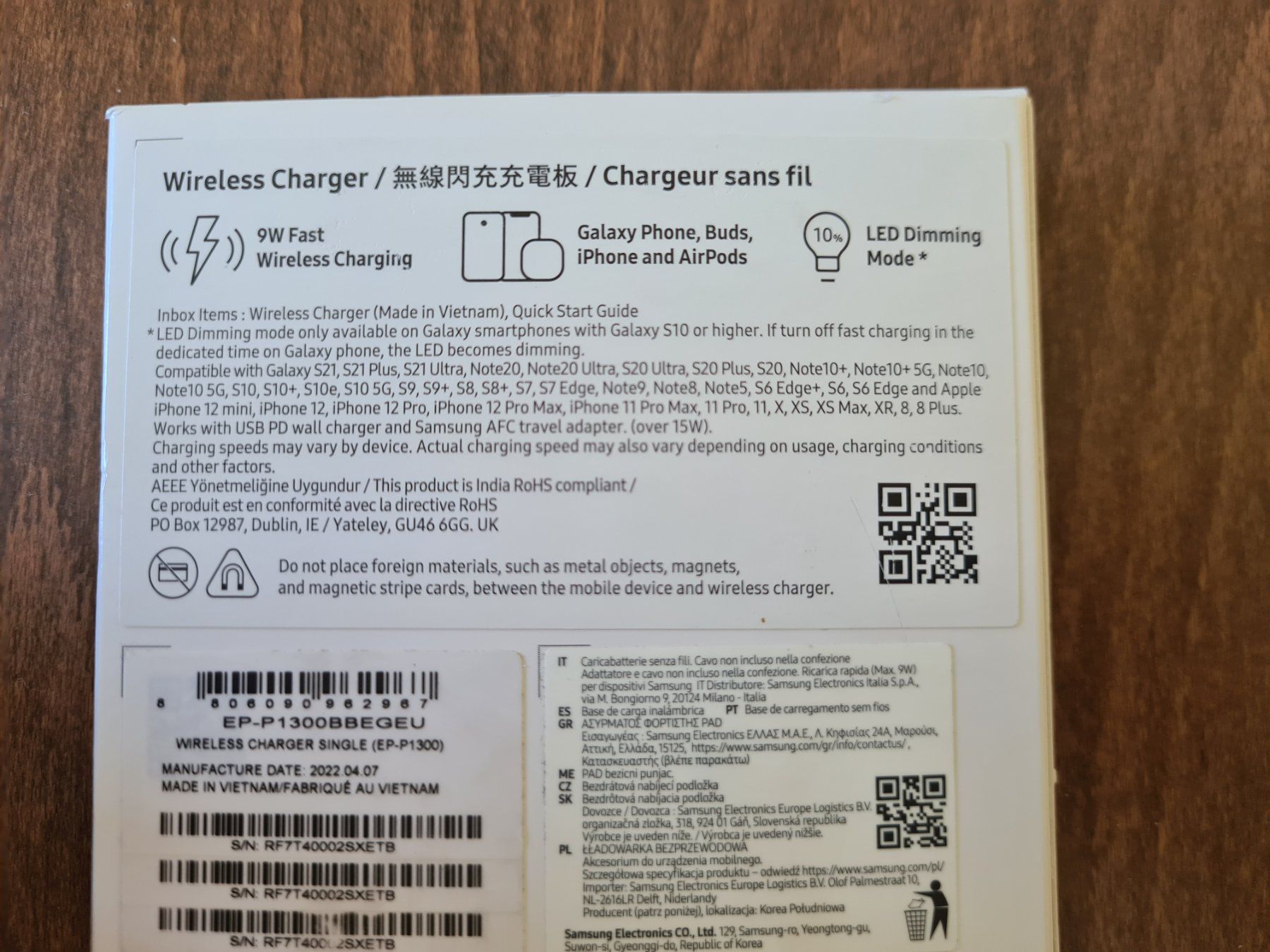 Samsung Chargements: Samsung Wireless Charger – D'occasion à Zürich par Sop_5tvr 3