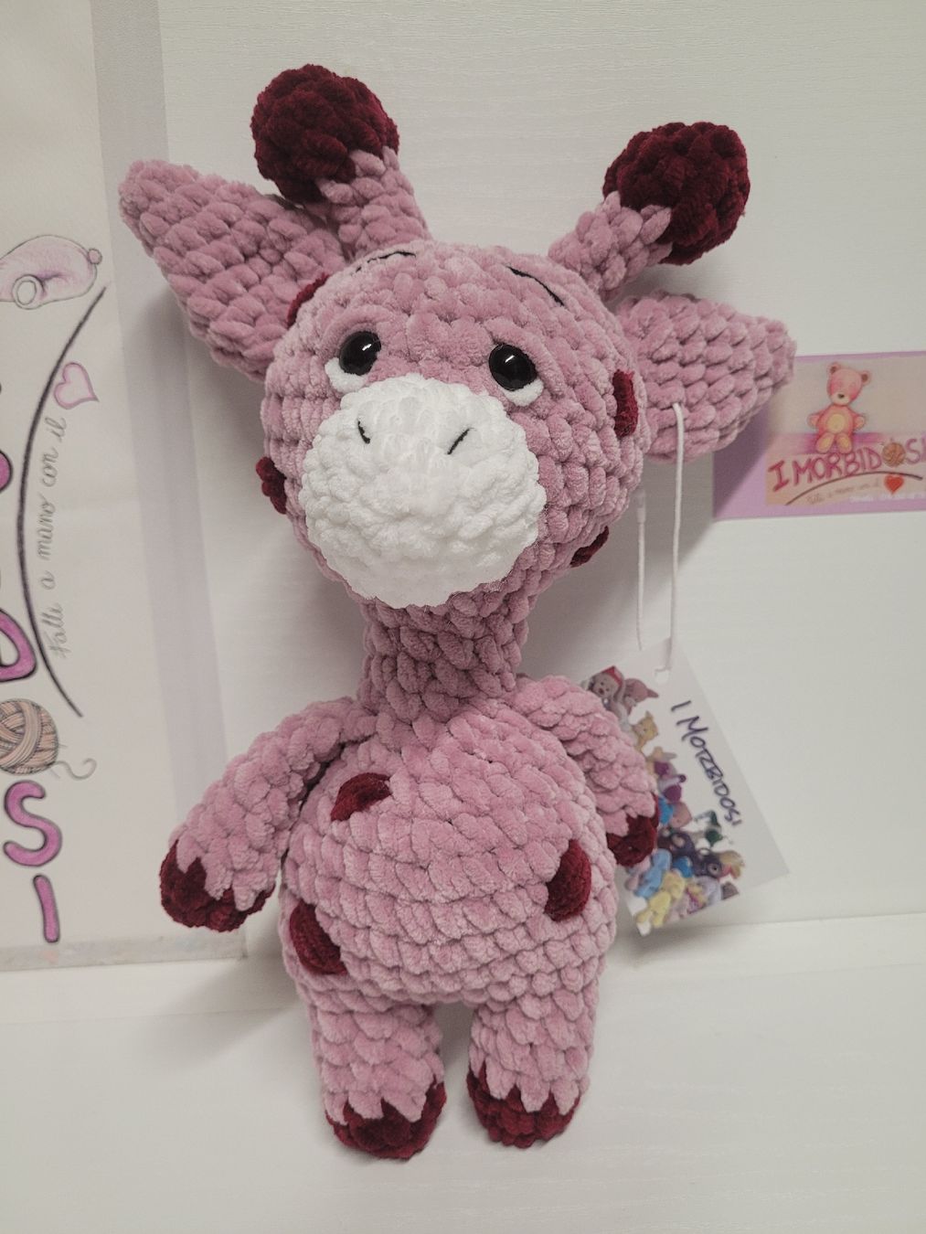 Giocattoli: giraffa amigurumi – Nuovo (secondo la descrizione) da Giubiasco venduto da imo_bj9w