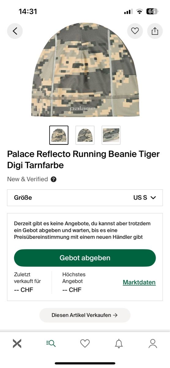 Palace Hüte, Mützen & Caps: Palace Beanie Running  – Gebraucht aus Zürich von ram__0n 3