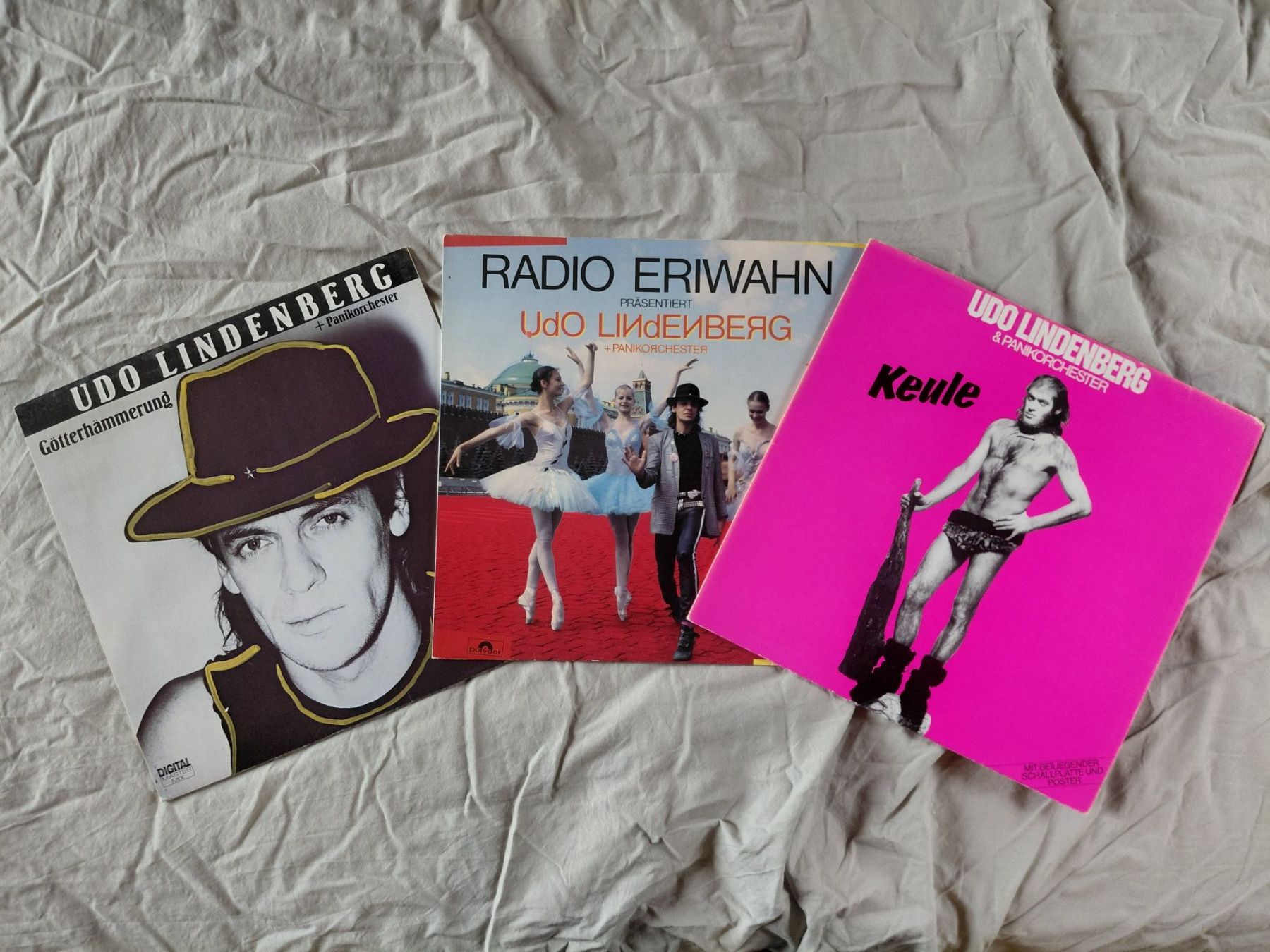 Dischi in vinile: Udo Lindenberg, 3 vinyls – Usato da Bern venduto da pangarey