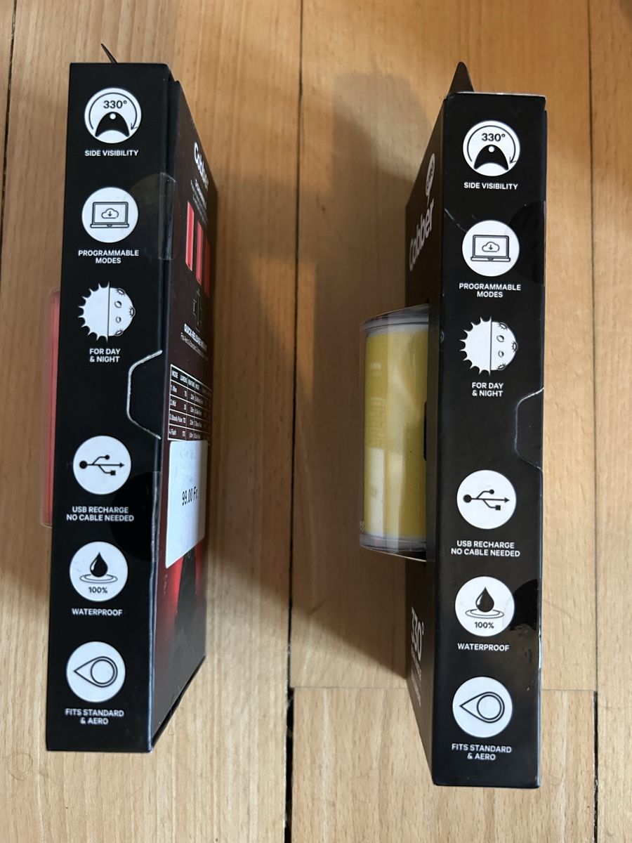 Ersatzteile: Knog Cobber Fahrradlicht Set vorne und hinten Neu! – Neu und originalverpackt aus Basel von Betav8 1