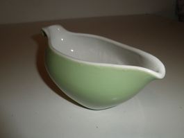 Hellgrüne Sauciere Rössler (Selten). Desingklassiker 50/60er